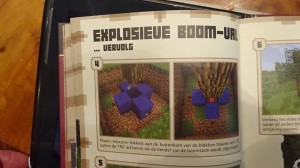Mojang Minecraft Combat Handbook Exploseve boom val