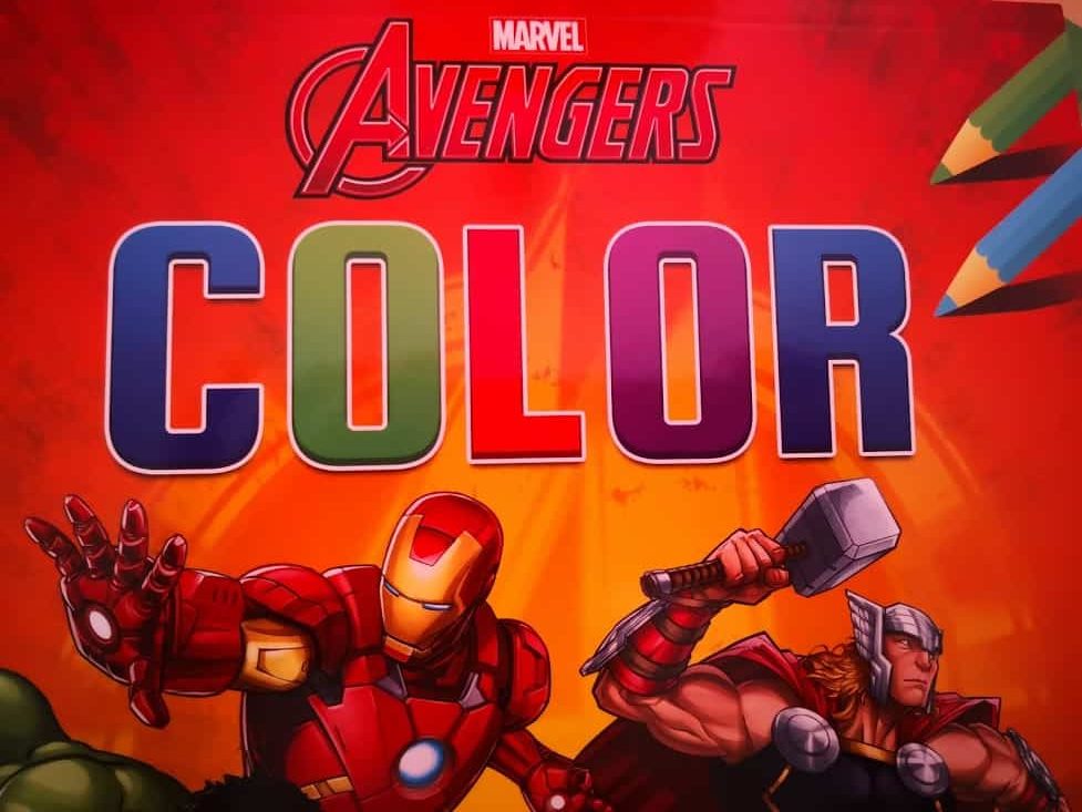 Oneffenheden beneden Zelfgenoegzaamheid Avengers kleurboek - TrotseVaders: magazine door vaders voor vaders